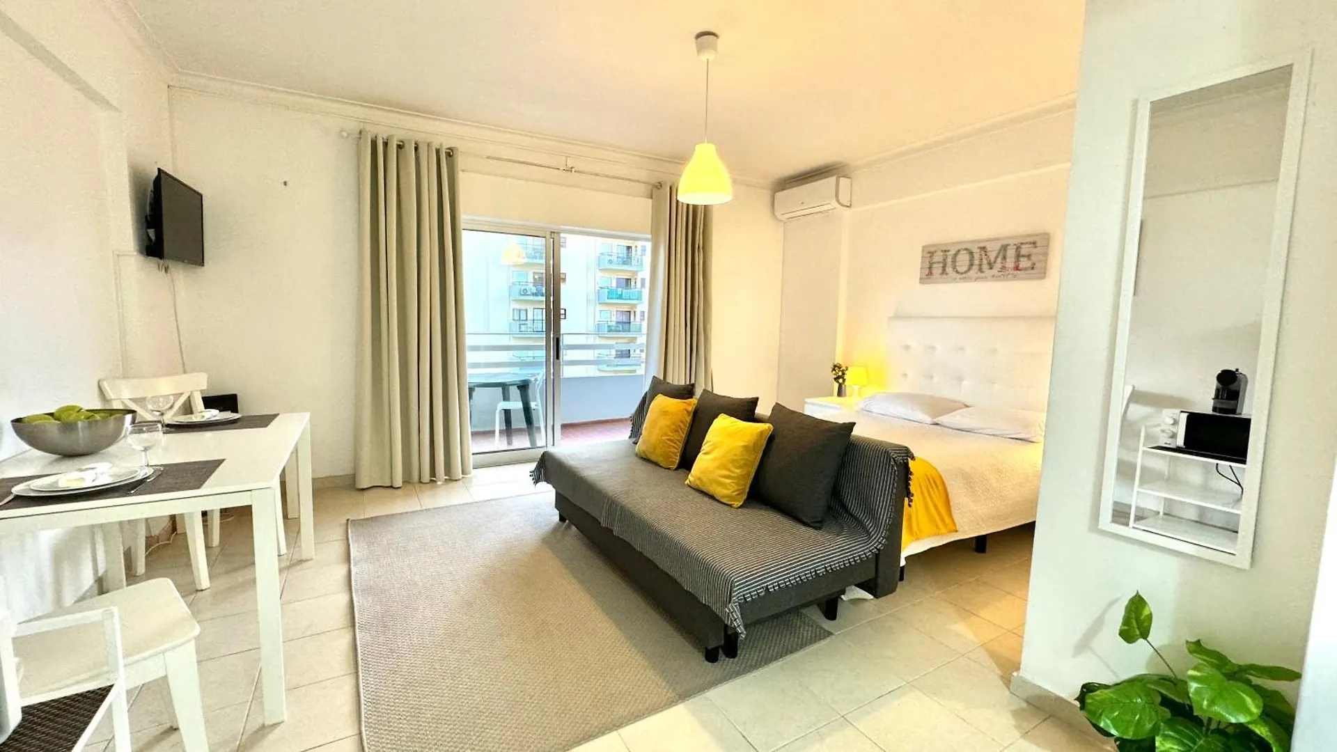 Praia Da Rocha, 404 Casa Dos Arcos, Charming Studio, Air Conditioning, Internet, Pools, Sea View, By Ig Portimão Apartamento