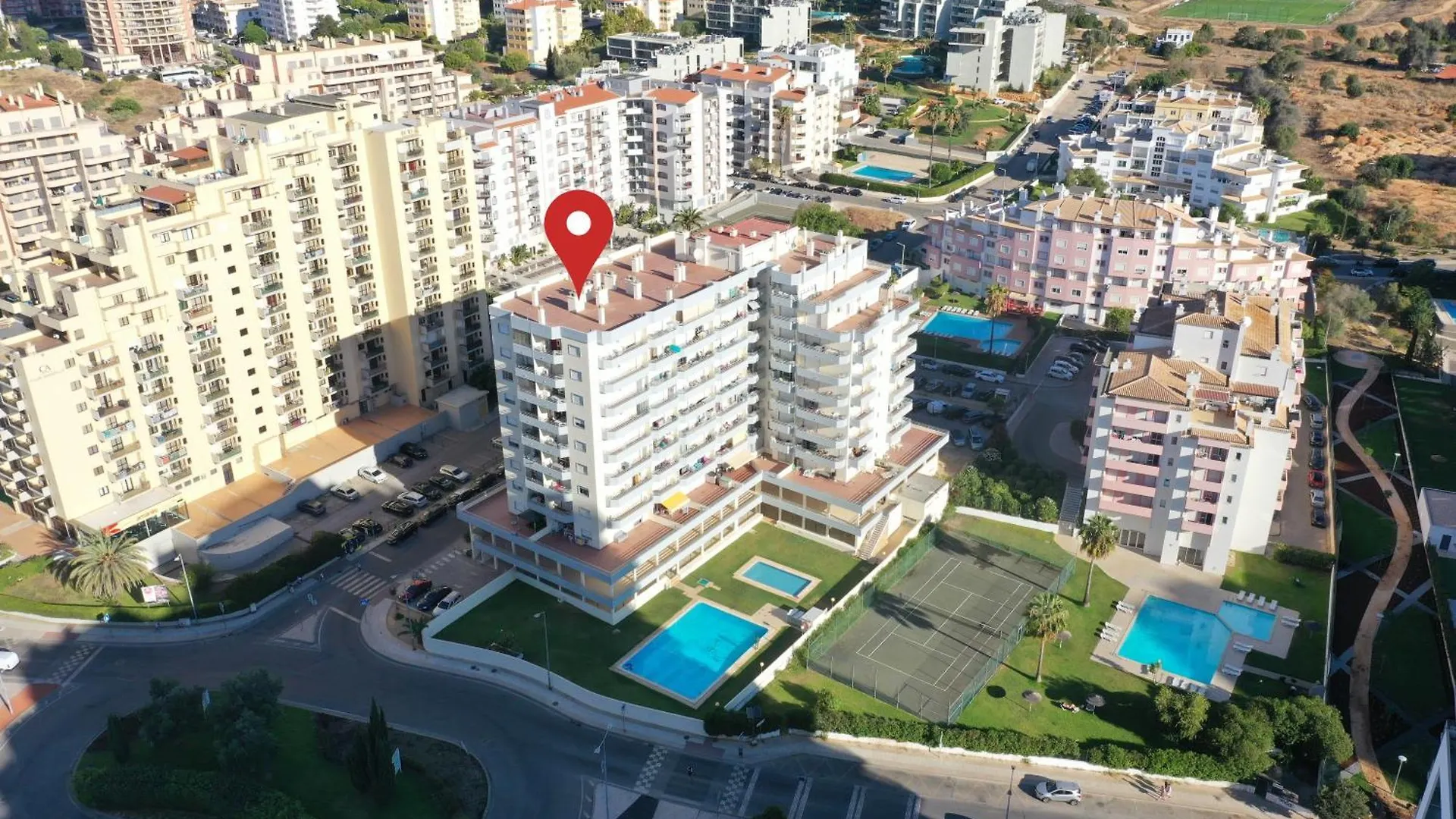 Praia Da Rocha, 404 Casa Dos Arcos, Charming Studio, Air Conditioning, Internet, Pools, Sea View, By Ig Portimão Apartamento